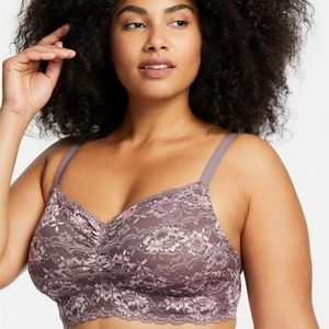 Montelle cup-sized lace bralette 32F/G